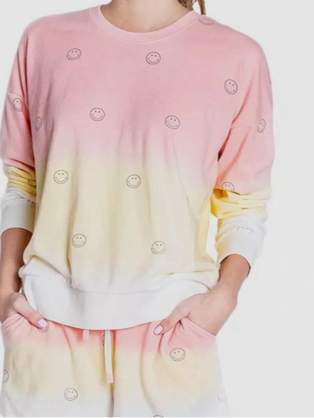 Pj Salvage Women Sun Smiles Ombre Sleep Set Size XS